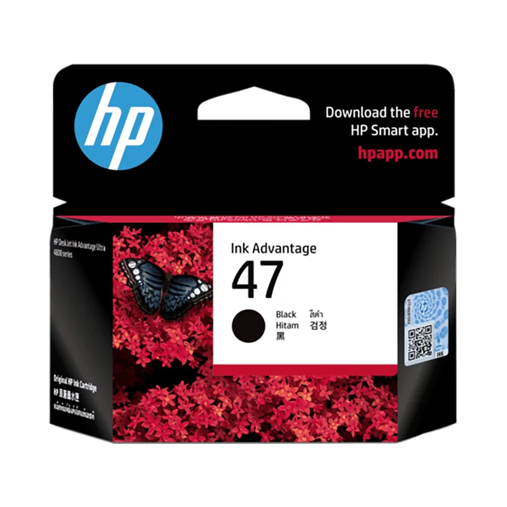 HP Genuine Ink Cartridge 47 Black view 2